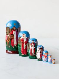 Manger Scene Nesting Doll – Heirloom Art Co.