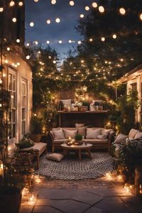 A patio garden can serve as an extension of your living space, offering a tranquil retreat for relaxation or entertaining. This post contains 21 ideas to help you create the perfect patio garden. Paved, small, cottage, back, apartment, a budget, layout, front, raise, UK, seating areas, flower pots, with steps, fire pit, bifold doors.