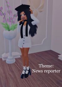 Dress to impress theme news reporter