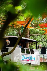 Follow your ears, feel the beat, bap bappin' through the ground and you will find tucked in amongst the trees of the @bournemouth7s festival, @thediscobug and the #funkyforest #disco. 🕺⚡💃  We simply LOVE a secret hidden party!! . . . #webringtheparty #djvan #djhire #kombi #partyrentals #eventpartyplanner