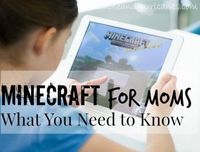 Minecraft for Moms- All your questions answered and tons of information about the game of Minecraft. Don't shrug your shoulders and look away, you need to know this stuff, Moms!  sunshineandhurricanes.com