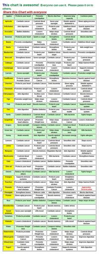 My friend Flux sent me this chart in an email. It lists tons of veggies and their healing/ preventive properties. I'm not a particularly hea...