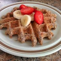 Healthy Multigrain Chia Waffles