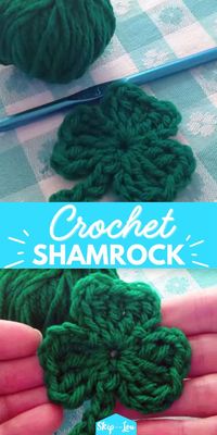 Add a touch of luck to your St Paddy's with a charming shamrock pattern! 🍀✨ Perfect for St. Patrick's Day or any time you need a little extra green, this easy-to-follow pattern will have you stitching up adorable shamrocks in no time. Pin it now to try it out later! #CrochetPatterns #ShamrockPattern #StPatricksDayCrafts