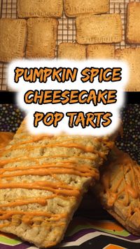 Pumpkin Spice Cheesecake Pop Tarts