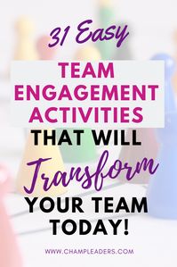 Team Engagement, Leadership, Leadership Skills, Employee Appreciation, Employee Engagement, Management, Team Activities, Career Advice, Career Tips, Communications Skills,