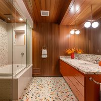 The Secrets To Creating A Timeless Mid-Century Modern Bathroom - Edward George