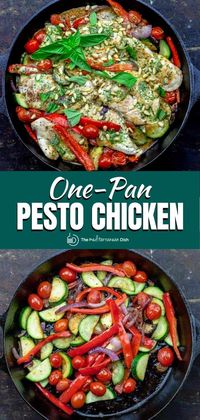 Pesto Chicken Recipe with Vegetables