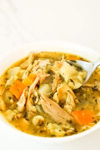 Homemade Anti-Inflammatory Chicken Soup - Beauty Bites