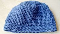 Crochet Mesh Shade Beanie - kNot mY deSigns