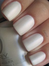 PEARL White nails Matte pearl! This is perfect for my friend!!