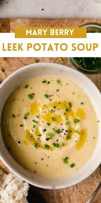 Try this Mary Berry Leek and Potato Soup Recipe is a simple and delicious dish that's good for any time. #MaryBerryLeekAndPotato #SoupRecipe