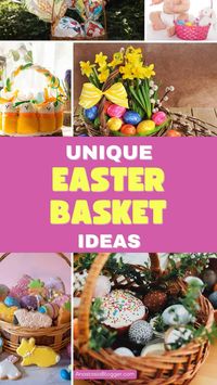 Explore an array of creative Easter basket ideas perfect for DIY projects this year. Discover a variety of unique options tailored for both boys and girls to bring joy and excitement to your Easter celebrations.