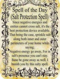 Salt Protection Spell