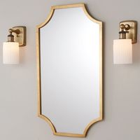 Classic Cut Corner Mirror - Shades of Light