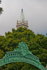 California - Alameda County - Berkeley - University of California - Sather Gate and the Campanile