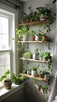 Plant Shelf Design Ideas - Remodr