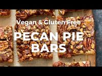 Pecan Pie Bars - Glutenfree Vegan - Vegan Richa