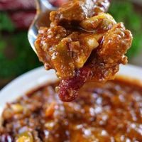 Chuck Roast Spicy Chili - Great Grub, Delicious Treats