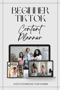 Kickstart your TikTok journey with this beginner-friendly content planner! Whether you're new to the platform or looking to organize your video ideas, this tool will help you brainstorm, plan, and stay consistent. Create engaging, viral-worthy content and grow your audience with confidence. Start today and make TikTok work for you! #TikTokContent #ContentPlanner #TikTokTips #SocialMediaGrowth #ContentCreators