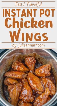 Instant Pot Chicken Wings - Fast & Flavorful