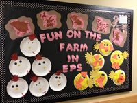 Preschool Farm Theme Bulletin Board