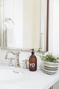 A traditional bathroom with subtle glam | Studio McGee Blog