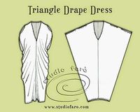 Pattern Puzzle - Triangle Drape Dress | well-suited | Bloglovin