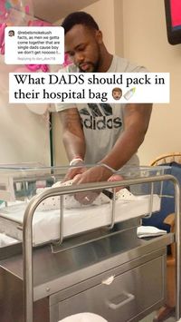 Myra☀️🌻🍍 on Instagram: "Here you go dads!! #parents #tipsandtricks #tips #hospitalbag #momsofinstagram #dads #dadsofinstagram #firsttimedad"