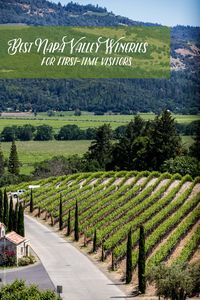 The Best Napa Valley Wineries for First-Time Visitors. #VisitNapaValley