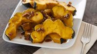 Perfect for buffet serving, this attractive squash dish goes well with pork, ham or turkey.  Enjoy it when squash is at its best!