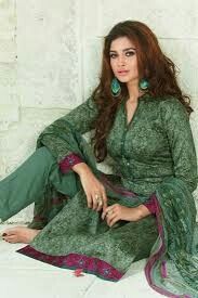 Rivaa 405B designer cotton glaze suit