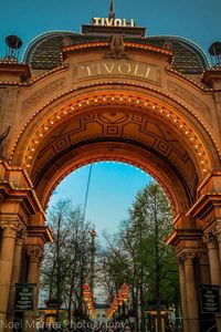 Tivoli Gardens in central Copenhagen