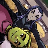 beast boy and raven. my favorite couple to ship like, ever.