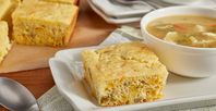 Green Chile and Cheese Cornbread Recipe | "JIFFY" Mix