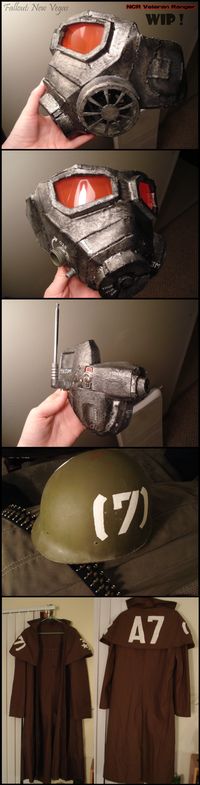 Hope to create this costume someday too --- Fallout NCR Ranger Cosplay WIP by Allyson-x.deviantart.com