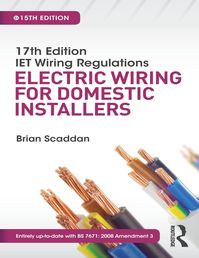 This book has for many years been the standard guide to the practical aspects of domestic electrical wiring. It explains how to carry out work safely and correctly in a step-by-step manner. Essential reading for anyone obtaining a Domestic Installer Scheme Qualification which relates to Part P of the Building Regulations, this title also acts as a handy pocket guide to best practice for electricians. Although not intended as a DIY manual, non-qualified persons will also find this book useful rea