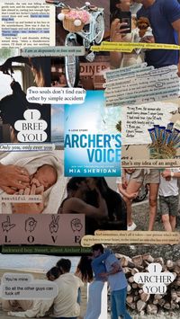 #archersvoice #archerhale #archersvoiceaesthetic #books #booktok #miasheridan #collageart #collages #romance