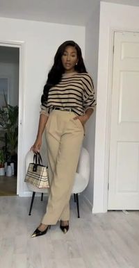 Women Styles Club: Business casual fall outfits for black women: Smart and classy looks for work