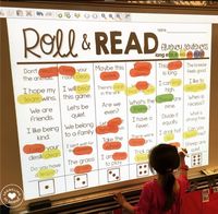 A fun and engaging way to practice fluency with phonics, spelling patterns, dice, and quick sentences that use sight words!