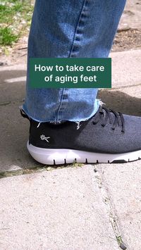 As we age, our feet need a bit more love and care. Here are five easy ways to keep your aging feet healthy and happy. Tag a friend who needs to get a foot massage with you! 💚 #healthyfeet #footpain #sneakers #foothealth #HeelBetter #footmassage