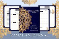 Ramadan Journal | Ramadan Planner | Digital Planner | Printable Journal | Reflection Journal | Ramadan Writing Prompts | Printable Planner by LovelyCrescent on Etsy