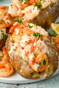 Shrimp Baked Potato