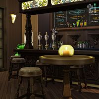 8 Bells - coffe shop, bar, laundry, pawnshop and 3 apartments. StrangerVille, StrangerVille Plaza. Plot size: 20x20. No CC. Download link in biо. 🍒My ID in the game: TapeiGuanas #thesims4 #ts4interiors #ts4build #sims4 #sims4interior #sims4build