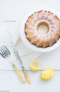 Lemon and Vanilla Pound Cake