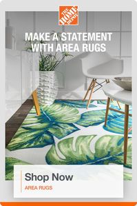 Shop an assortment of area rugs for every room in your home. Browse different shapes, sizes and colors to suit any space. Click to get started online at The Home Depot.