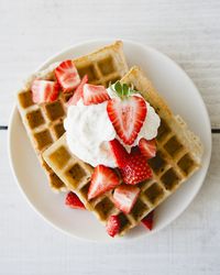 Strawberry Shortcake Waffles \\ Sweet Laurel