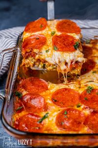 Zucchini Pizza Casserole