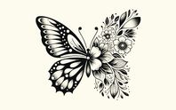 #tattoo #butterflytattoo