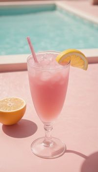 Refreshing pink lemonade to beat the summer heat